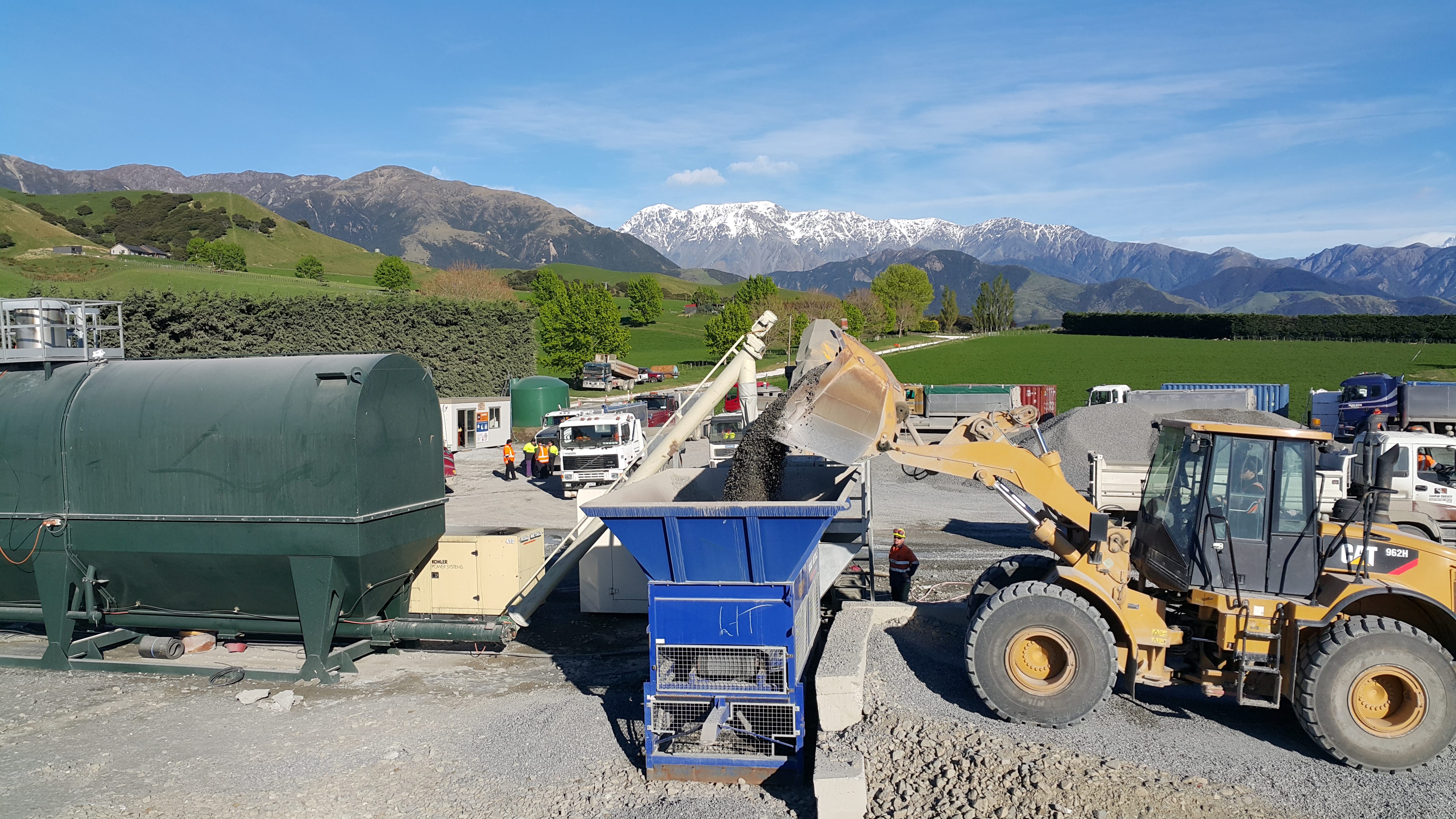Firth helps with record supply of concrete in Kaikoura Image