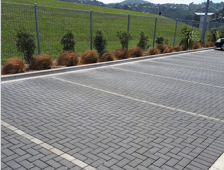 Firth FlowPave satisfies Council requirements at Woburn Apartments, Wellington  Image