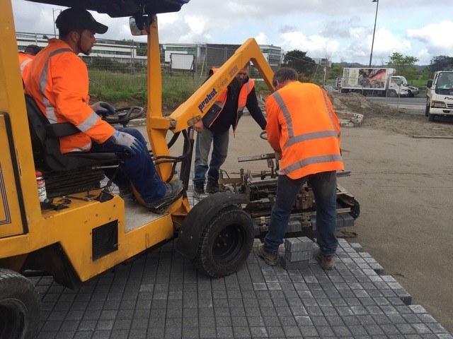 Specialist machine saves time and money on large paved areas Image