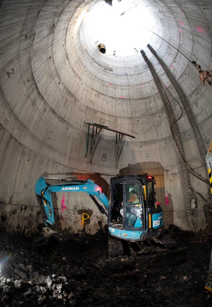 CI Lyon shaft excavations 2