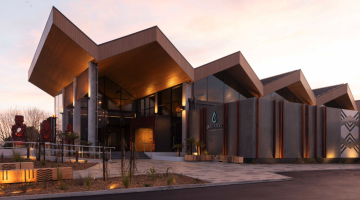 Concrete a deliberate choice for Wai Ariki – Rotorua’s world-class luxury spa facility   